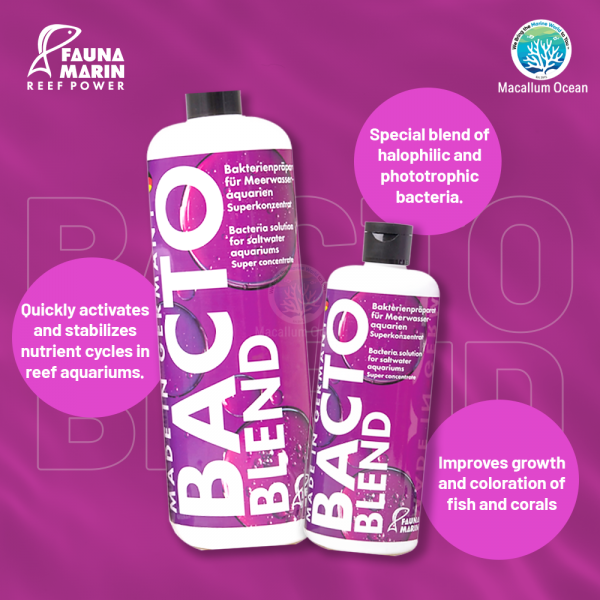 FAUNA MARIN BACTO BLEND - 250ML / 500ML