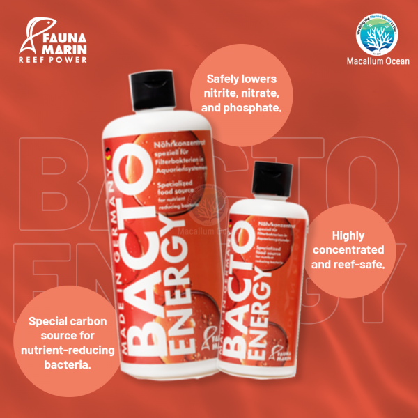 FAUNA MARIN BACTO ENERGY - 250ML / 500ML