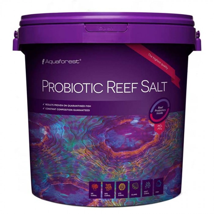 AQUAFOREST PROBIOTIC REEF SALT - 22KG