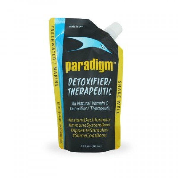 BLUE SHARK PARADIGM ALL NATURAL DECHLORINATOR - (MARINE & FRESHWARWE)