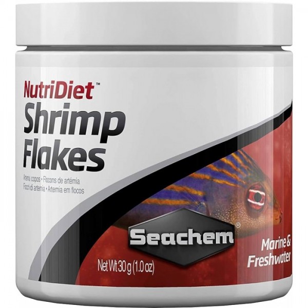 SEACHEM NUTRIDIET SHRIMP FLAKES - (15G) (30G)